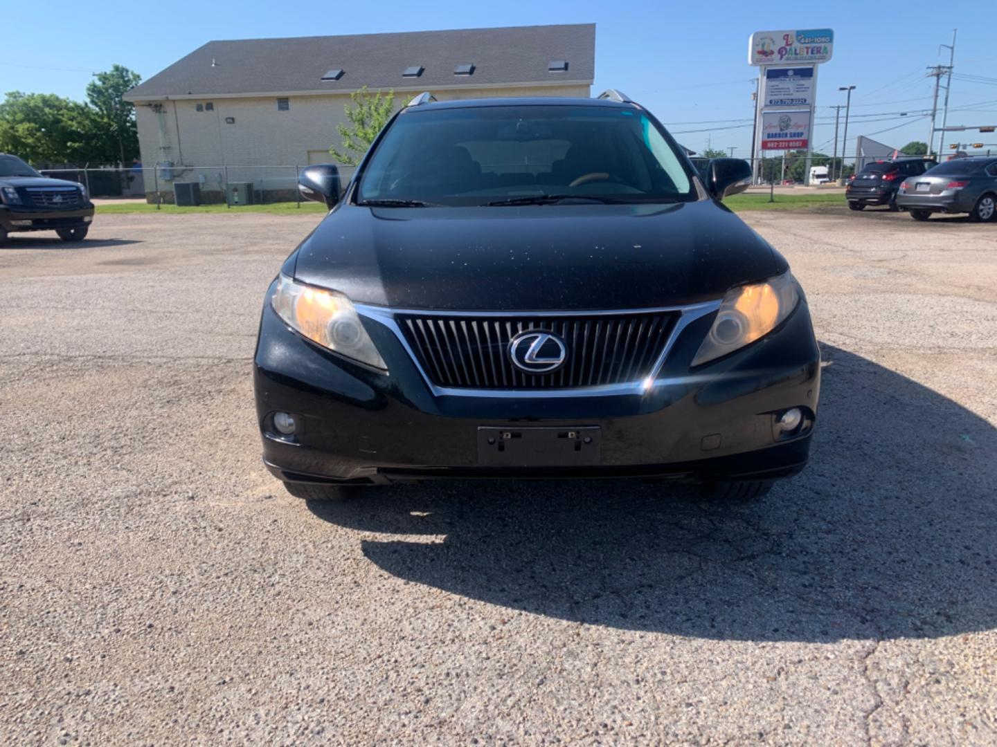 2010 Black Lexus RX 350 FWD (2T2ZK1BA3AC) with an 3.5L V6 DOHC 24V engine, Automatic transmission, located at 1830 North Belt Line Road, Irving, TX, 75061, (469) 524-0199, 32.834373, -96.993584 - Photo#1